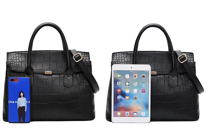 

ICEV europe style new simple large capacity tote bags handbags women famous brands ladies office clutch top handle bag shoulder