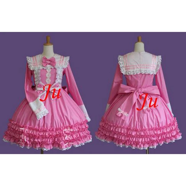 

Sissy Maid Gothic Lolita Sweet Fashion Dress Cosplay Costume Tailor-made[CK717]