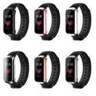 ТПУ Мягкая оболочка стеклянная защита экрана смарт-браслет Корпус рамка для Samsung Galaxy Fit SM-R370 Smart Band защитный чехол-бампер