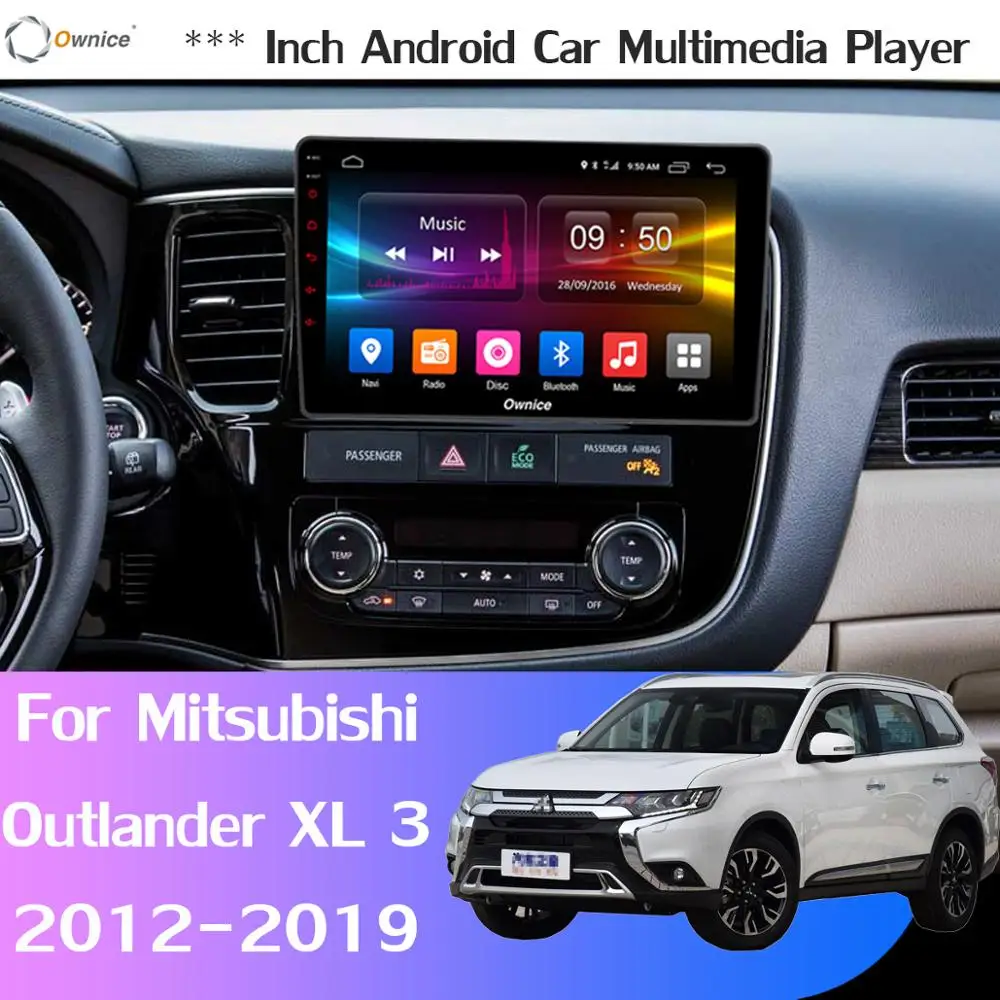 10 1 &quot1 Din 360 ° панорамный автомобильный dvd плеер на основе Android для Mitsubishi Outlander xl 3 2012