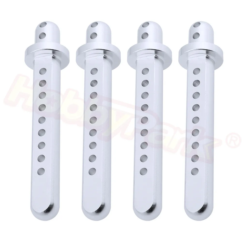 

4 шт./компл. алюминиевый корпус пост количество сплава для осевого SCX10 1/10 Электрический Wrangler безлимитный гусеничный RTR & Kit Shell колонка