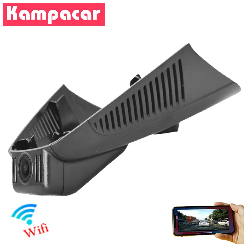 Автомобильный видеорегистратор Kampacar Novatek 96672 рекордер Wifi для Mercedes Benz GLE E GLC C Class 180