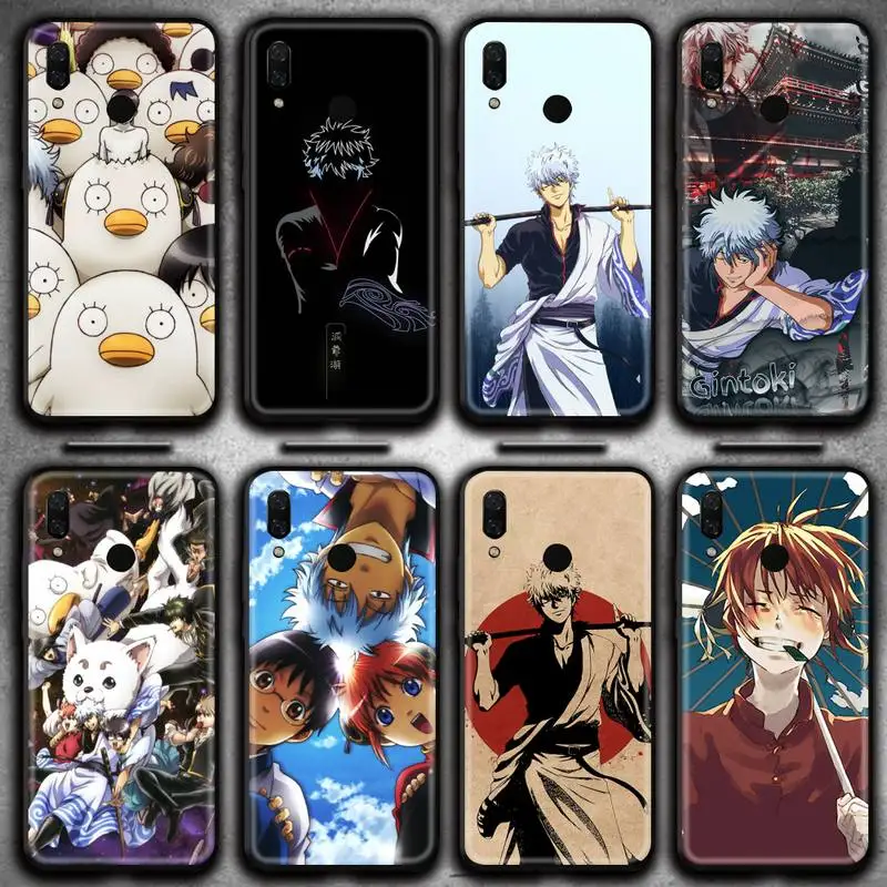 

Sakata Gintoki Gintama Phone Cases for Huawei Y6P Y8S Y8P Y5II Y5 Y6 2019 P Smart Prime Pro