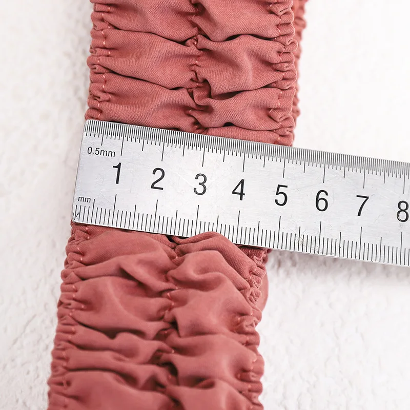 

2020 Fashion Solid Bow Headband Women Elastic Hair Bands Girls Hair Accessories Hair Bows opaska do wlosow gumki do wlosow