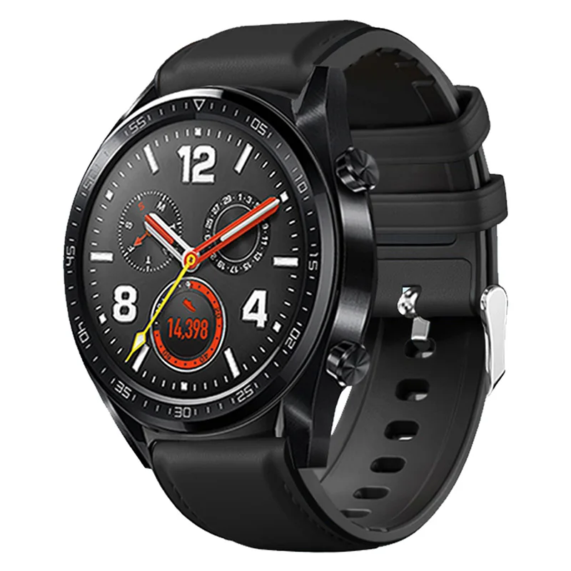Ремешок для смарт часов Amazfit GTR кожаный браслет Xiaomi Huami Gtr Pace/1 Stratos/2 силиконовый