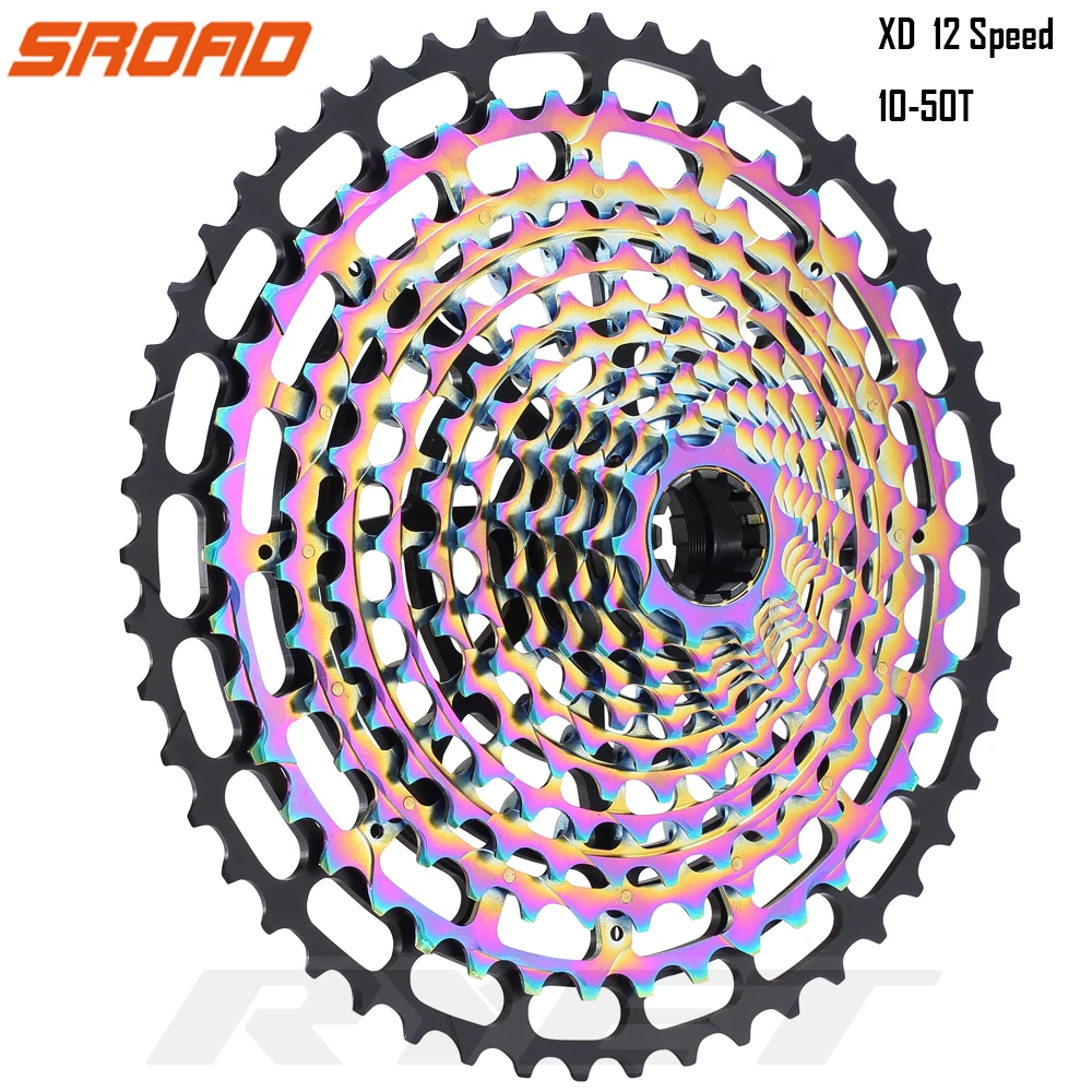 SROAD 12 s Cassette10 50T скоростей MTB кассета велосипед Freeewheel подходит SRAM XD супер