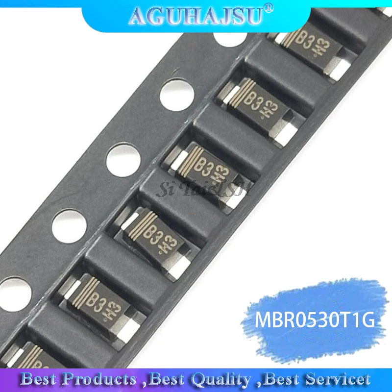 

100 шт. MBR0530T1G SOD123 MBR0530 SOD Новый и оригинальный IC