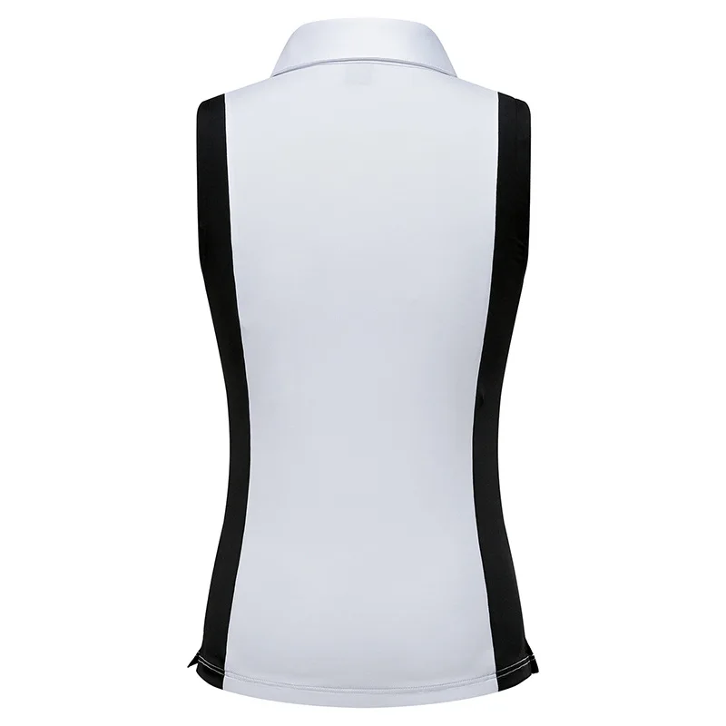 TTYGJ Summer Golf Clothes Women's Sports Leisure Suit Sleeveless Tank Tops Shirt Slim Short Skirt Golf Clothing  Golf Shirt