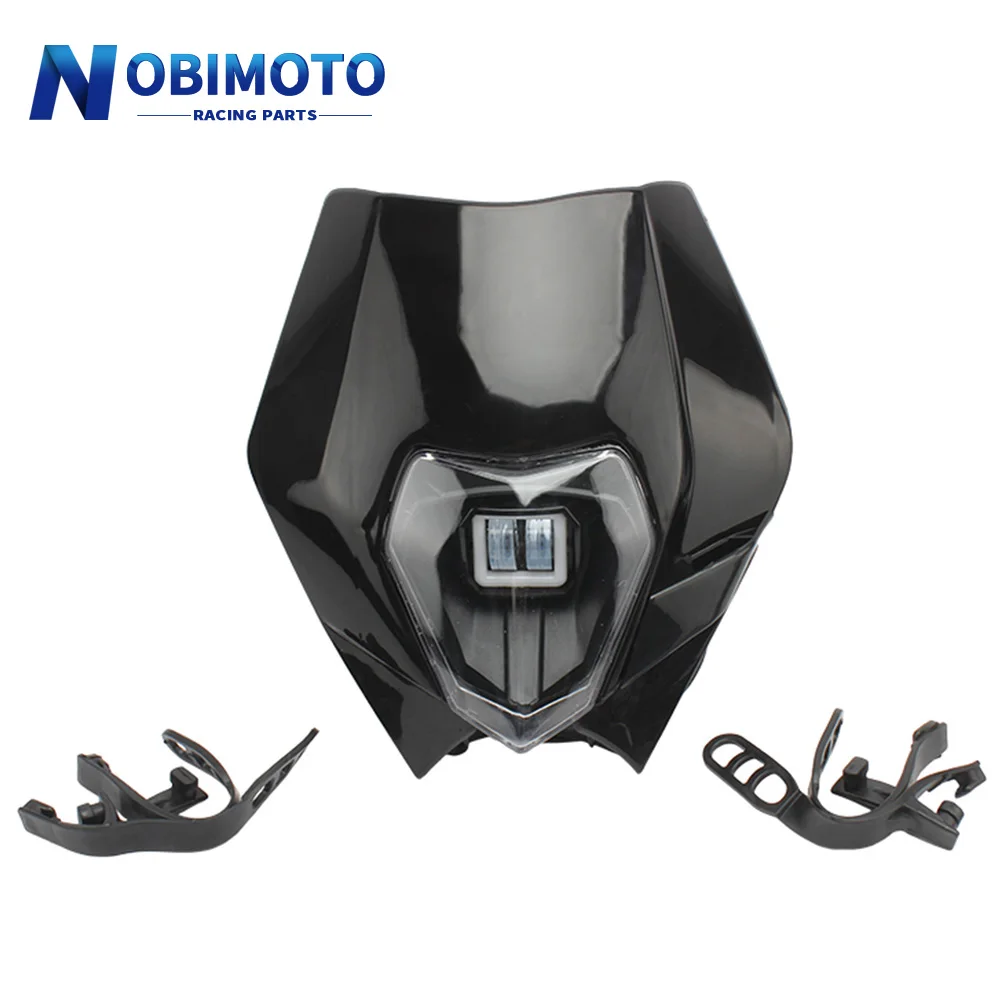 

Светодиодный головной фонарь Supermoto, налобный фонарь для XC, XCF, XCW, XCFW, EXC, EXCF, SX, SXF, 125, 150, 250, 300, 350, 450, 530, MX, для кроссового велосипеда, эндуро