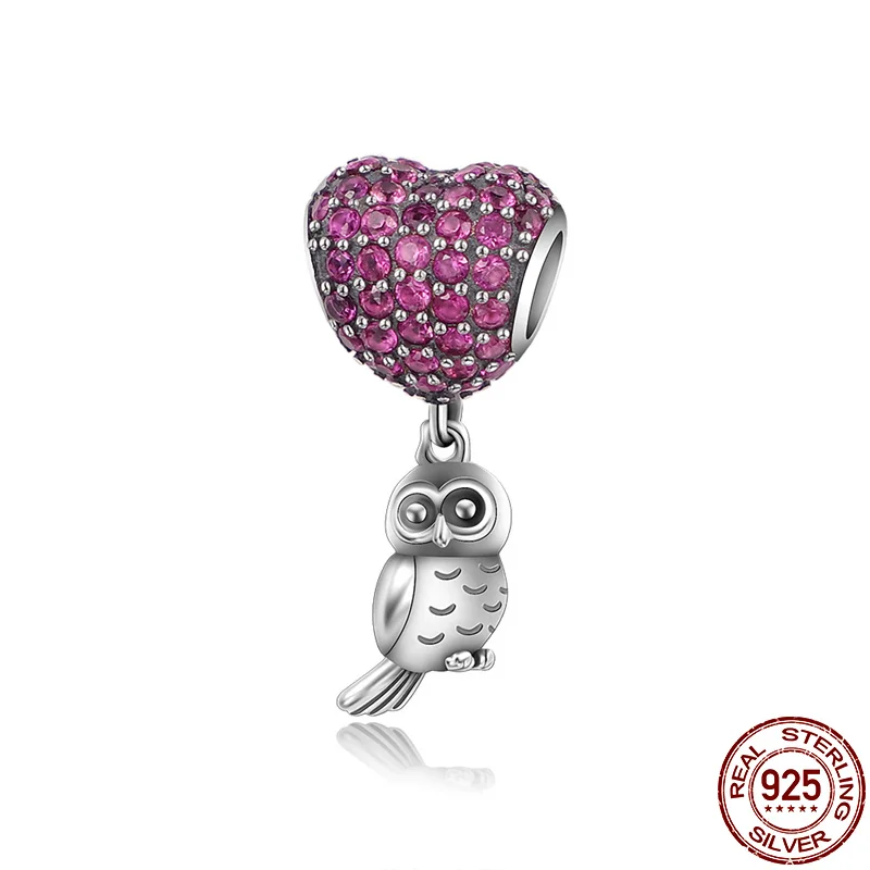 

2021 New 925 Sterling Silver Family tree Girl Heart Charm Beads Fit Original Pandora Bracelet Silver DIY Jewelry Mom Gift Hot