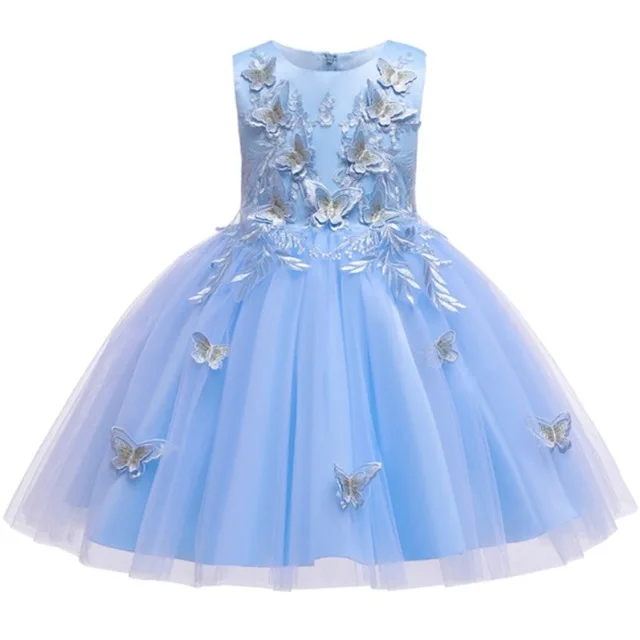 2019 карнавальные костюмы платье для девочкиВышитое кружево принцессы платья