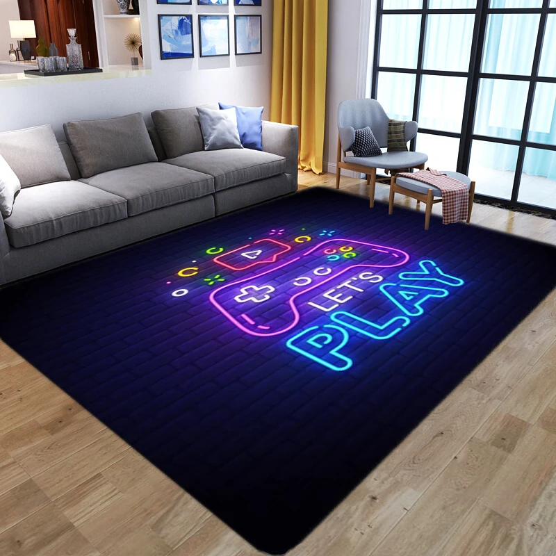 

Cartoon Dinosaur Printed Carpet Living Room Decoration Floor Mat Balcony Corridor Non-slip Carpet Bathroom Entrance Door Mat Rug