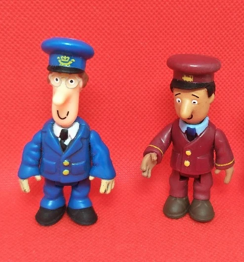 Фигурка из ПВХ, модель, игрушка, подарок, почтальон, Ppaat, 2 шт./набор