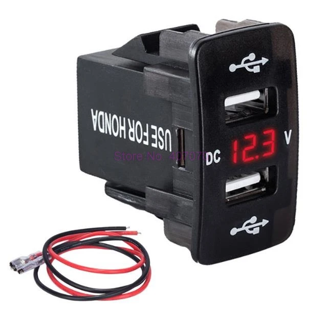 От DHL или Fedex 100 шт. а для Toyota автомобильное зарядное устройство с двумя USB портами