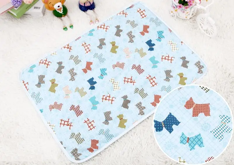 

Baby Diaper Changing Crawling Mat Waterproof Diaper Baby Underpad Cotton Mattress Changing Table Urine Mat Portable