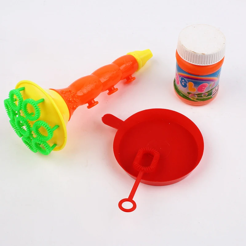 

Water Blowing Bubble Toys Children Water Blowing Toy Soap Bubble Blower Bubble Horn Toy Outdoor Kids Child Fun Educational Toys