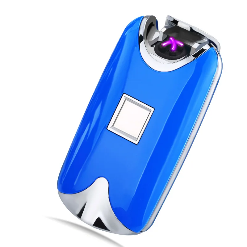 2019 Новая сенсорная перезаряжаемая USB Зажигалка с двойной дугой импульсная