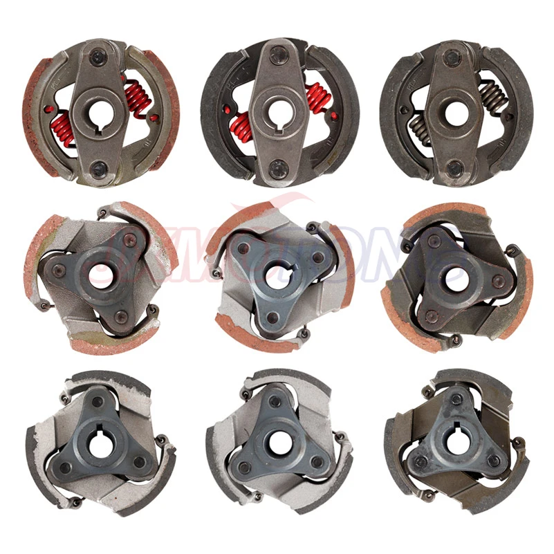 Двухтактный 47cc 49cc алюминиевый или железный Минимото Центробежный сцепление сплав Мини Мото грязевой байк Атв Квадроцикл Туфли Весна 3 дюйма.