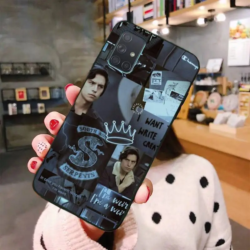 

American TV Riverdale Southside Serpent Phone Case For Samsung Galaxy A21S A01 A11 A31 A81 A10 A20E A30 A40 A50 A70 A80 A71 A51