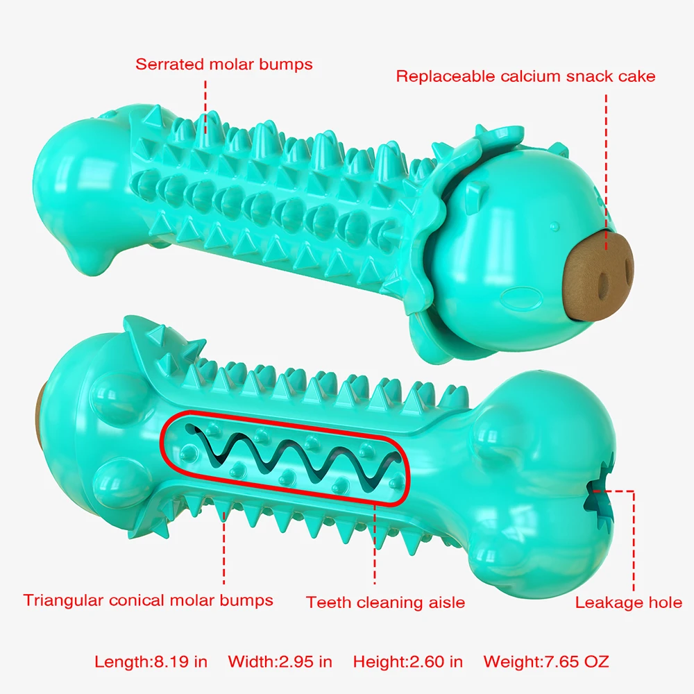 

Dog Toothbrush Pig Toy Perros Water Floating Toys Pop it Pet Molar Pets Teeth Cleaning Brushing Dog Accessories
