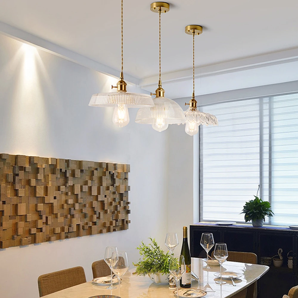 

Zerouno led pendant lamp glass lampshade copper switch modern loft hotel decor light fixtures with e27 220v led bulb hang lamp