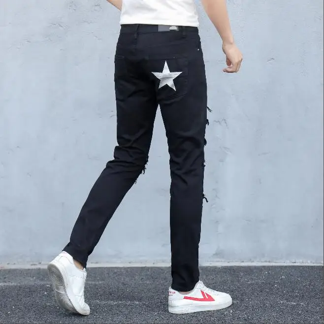 

NEW Men Jeans Ripped for Men Skinny DSQ D2 Jeans Pants Men Jeans Zipper Outwear Man Pants 1 order