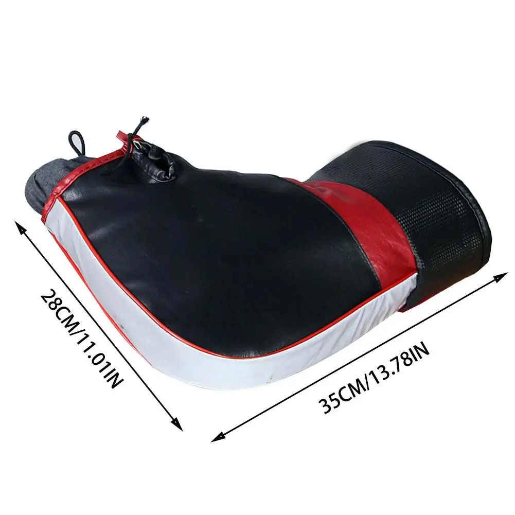 

Motorbike/Scooter Hand Handlebar Gloves 35x28cm Winter Thicken Warmer Handlebar Grip Muffs Windproof With Reflective Strip