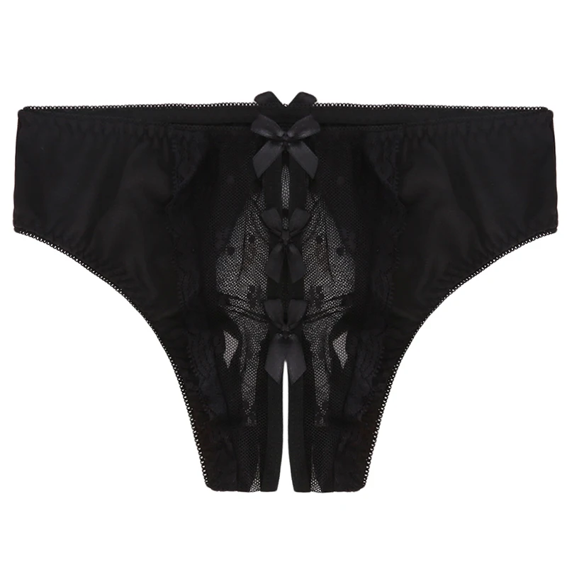 Новое поступление женские сексуальные трусики с открытой промежностью