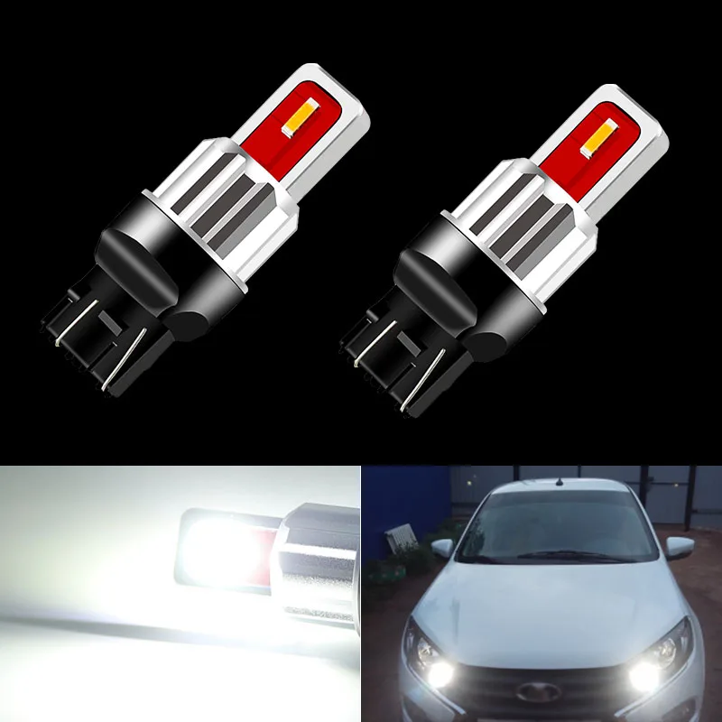 

Универсальные автомобильные светодиодсветодиодный лампы T20 W21/5W 7443 3030-SMD для автомобильных стоп-сигналов, парковочных дневных ходовых огней...