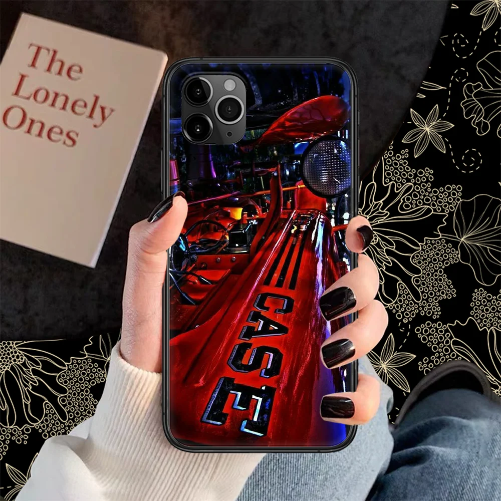 Чехол для телефона с логотипом Tractor CASE IH для iphone 5 5s se 2 6 6s 7 8 12 mini plus X XS XR 11 PRO MAX черный, красивый фундамент tpu on.