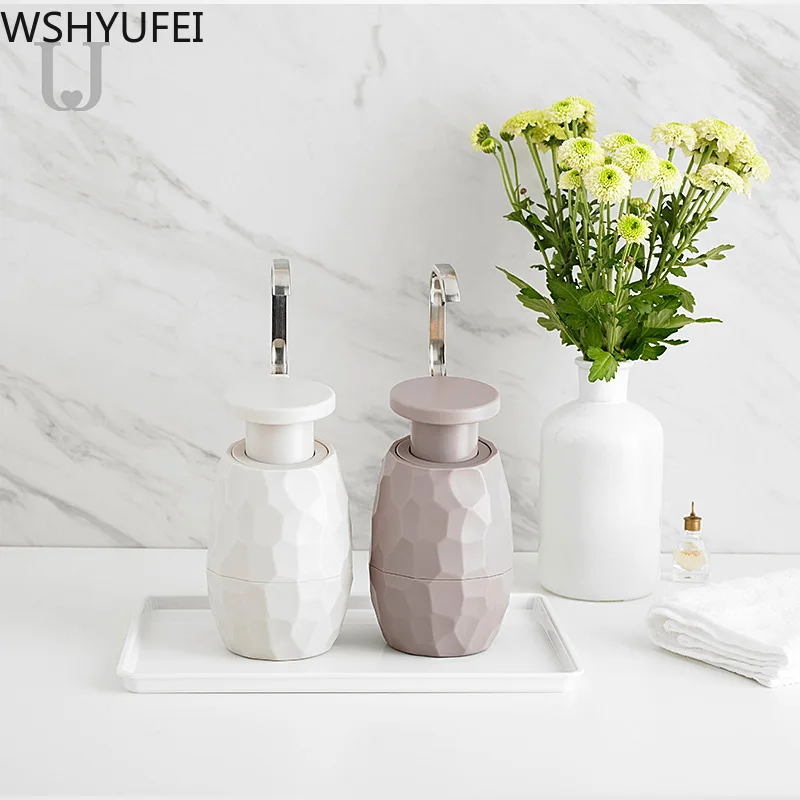 1 шт. дозатор жидкого мыла из нержавеющей стали 370 мл|Переносные дозаторы мыла| |