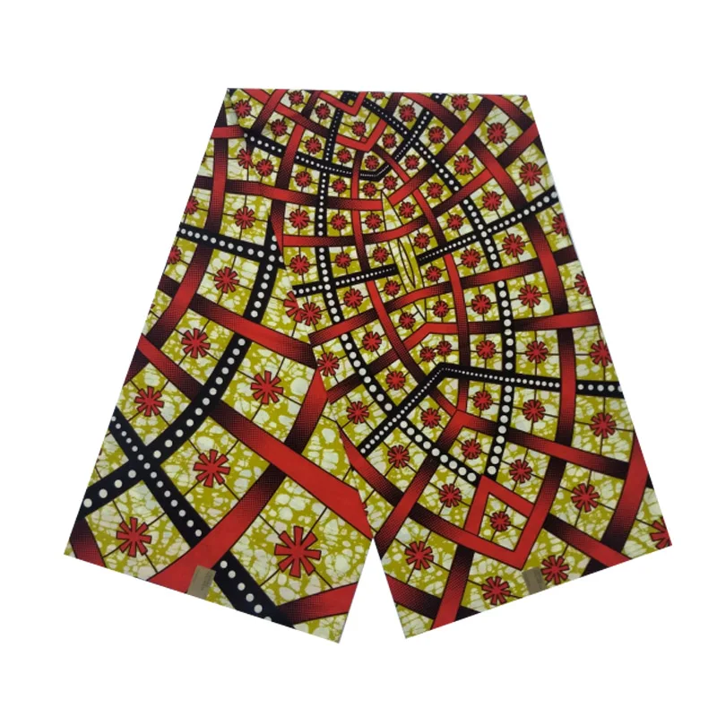 2019 последний дизайн воск в африканском стиле женский печатные ткани pagne 100% хлопок