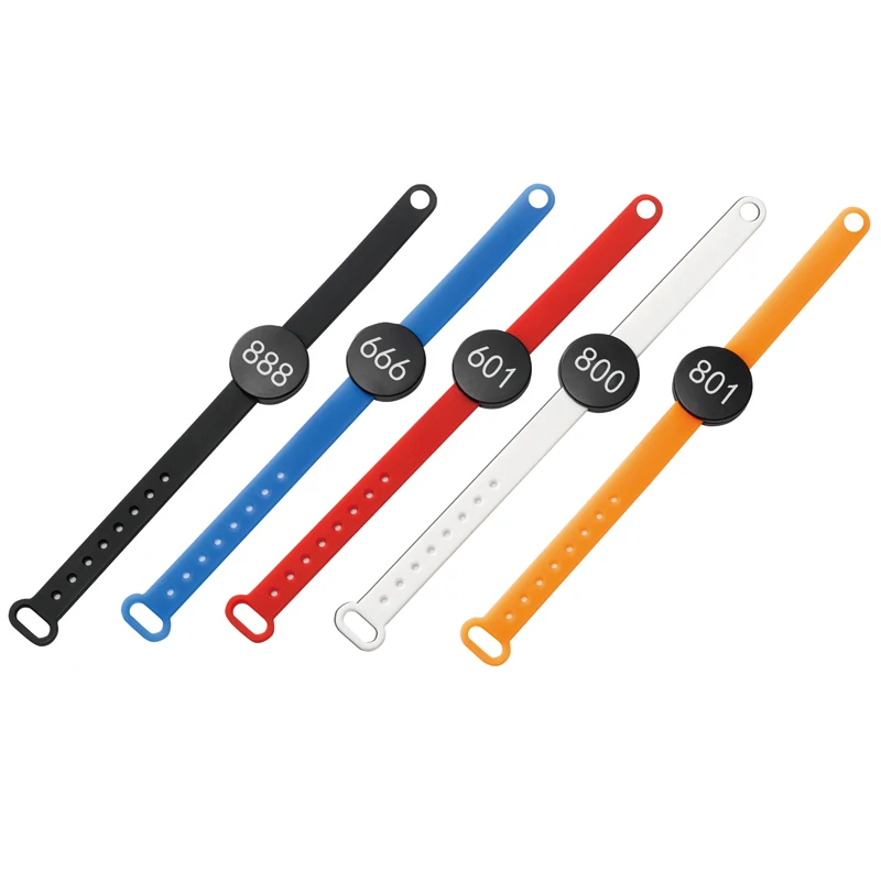 RFID браслет для сауны шкафа электронный ключ силиконовый с индивидуальным