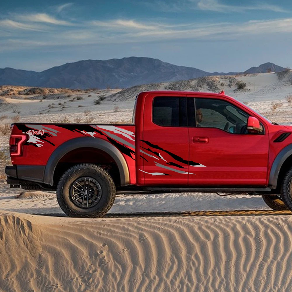 3 шт. автомобильные наклейки для Ford Ranger Raptor Pickup Isuzu Dma Nissan NAVARA Toyota Hilux |