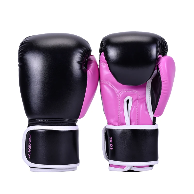 12oz Leather Boxing Gloves Professional Men Boxing Gloves Emulsion Comfortable Bokshandschoenen Sportswear Accessories EI50PG