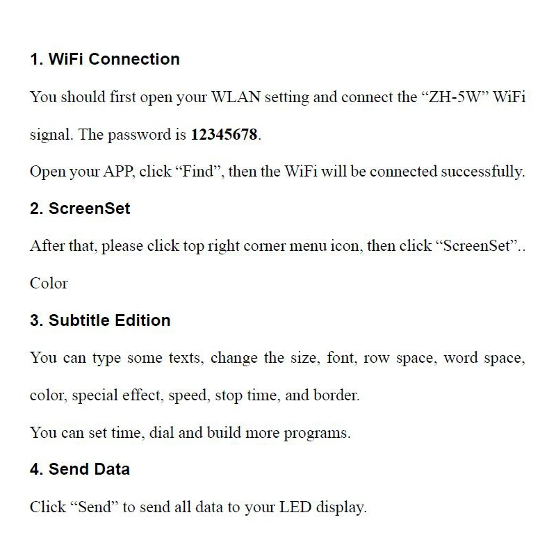 ZH M2X wifi Full Цвет светодиодный Управление USB асинхронный Светодиодный карты с 2 * hub75