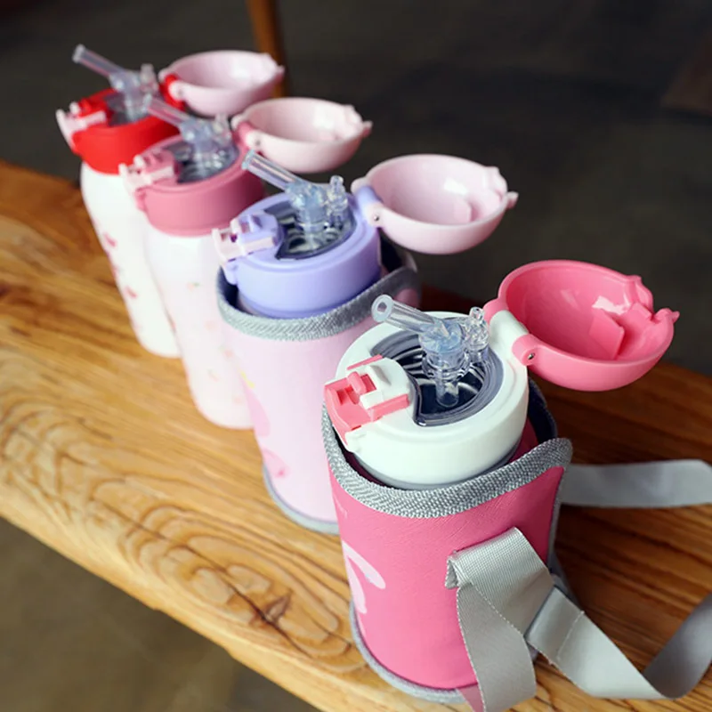 Детский термос бутылка из нержавеющей стали милый для воды Детская кружка