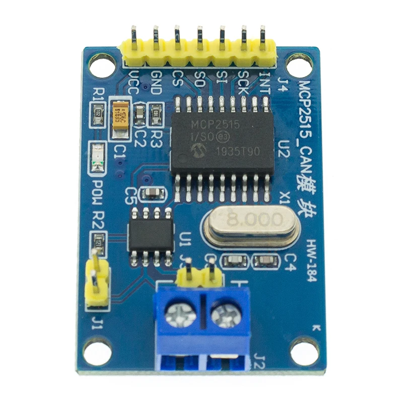 D71 MCP2515 CAN шина модуля TJA1050 приемник SPI для 51 MCU контроллер рычага|spi module|spi controllerc c |