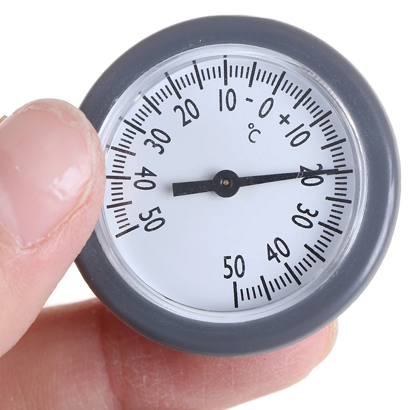 

38mm Embedded Mini Thermometer Storage Luggage Bag Box Temperature Meter