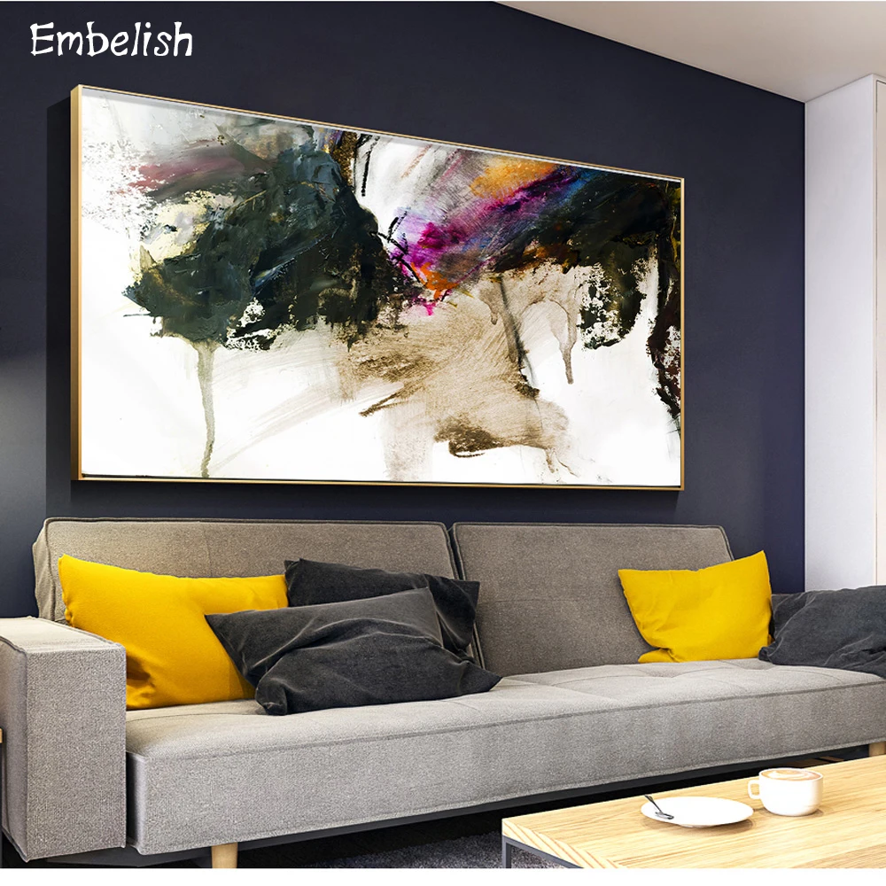 

1 Pieces Mix Colors Hot Selling Modern Home Decor Large Pictures For Living Room HD Print On Canvas Oil Painting Wall Art Poster
