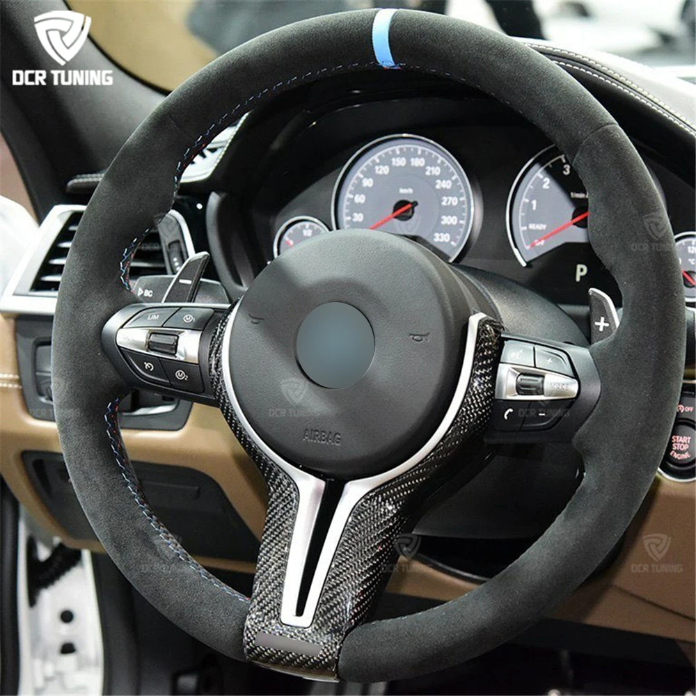 Накладка на руль из углеродного волокна для BMW F87 M2 F80 M3 F82 M4 F10 M5 M6 X5M X6M F85 F86|wheel