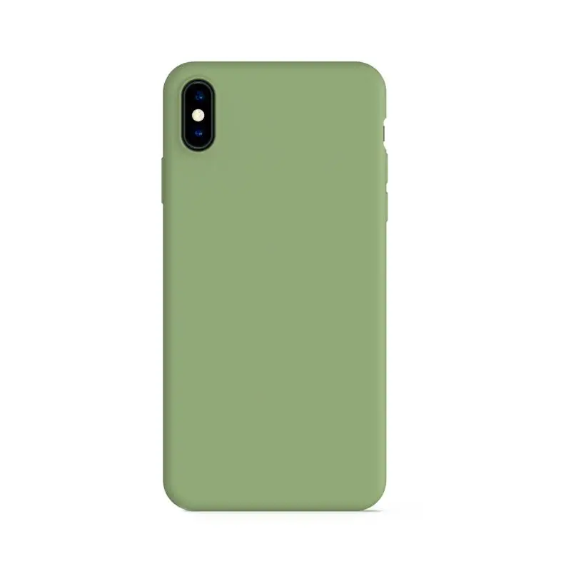 Color 1 100 шт. для Xiao mi 9 Pro/Note 10/mi 9SE/mi 8/CC9/Red mi Note 8 T/Note 8 Pro/K20 Pro Чехол из жидкого силиконового геля с защитой от царапин - Цвет: Color 1