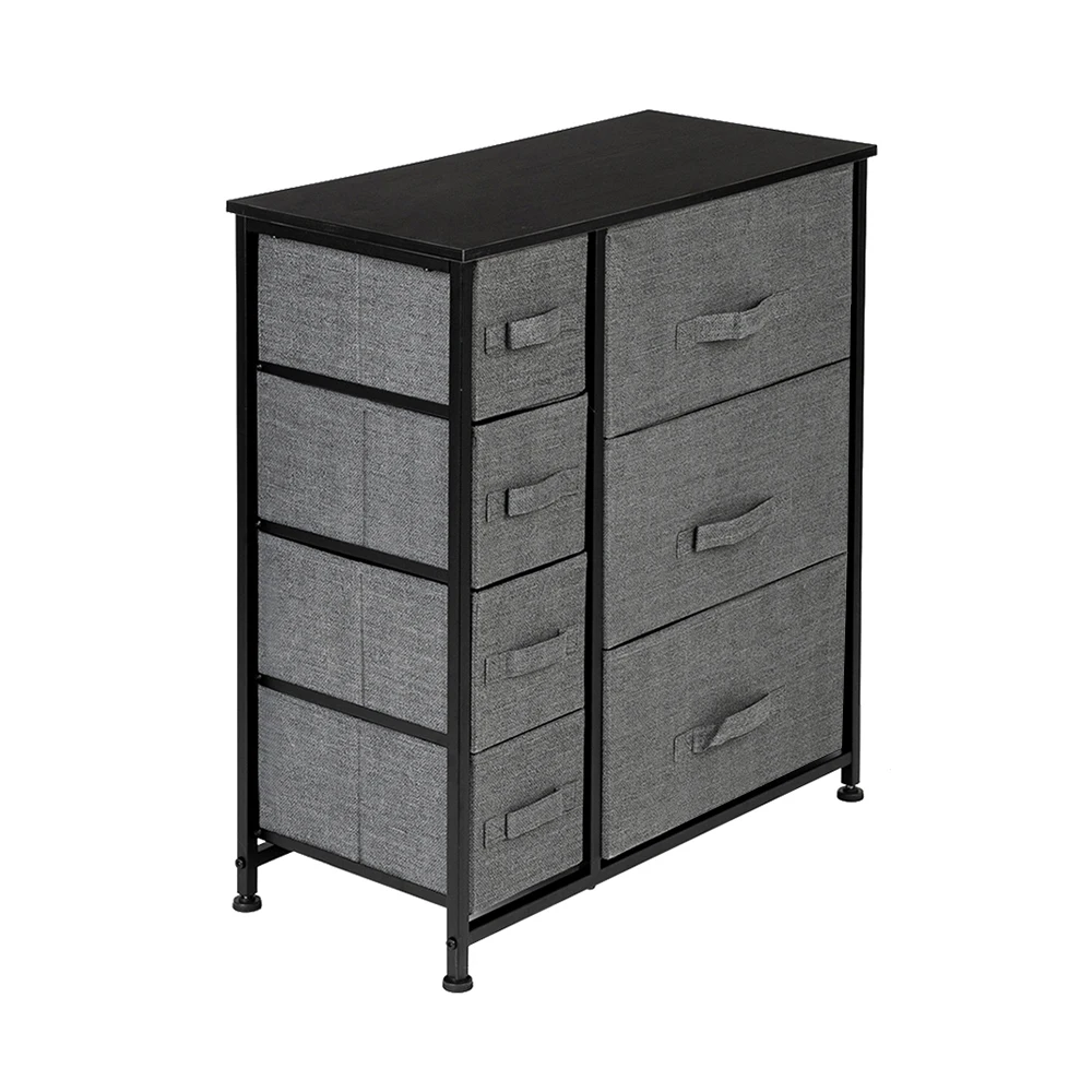 

Dresser With 7 Drawers ,Furniture Storage Tower Unit For Bedroom, Hallway, Closet, Office Organization -,Steel Frame, Easy Pull