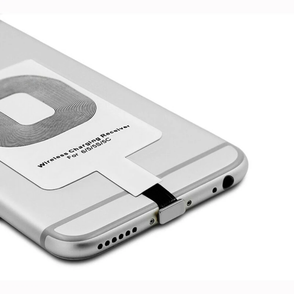 

Mobile Phone Wireless Charging Induction Receiver Wireless Charger Patch Wireless Receiver Adapter For Android/Type-C Interface
