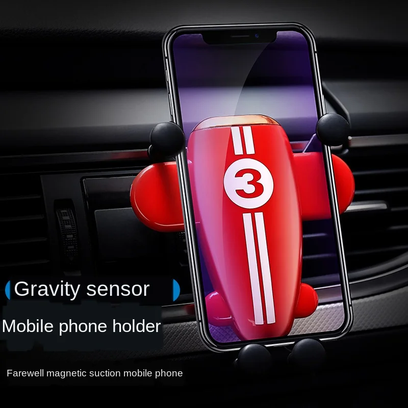 

Car Accessories products Car Gravity Mobile Phone Holder Car Accessories Aircraft Model Retro Air Force Outlet Bracket for phine
