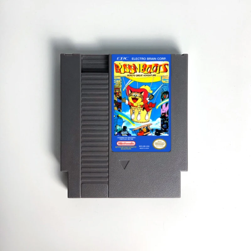 

Картридж для консоли NES 72 pin Puss n сапоги mA's Great Adventure