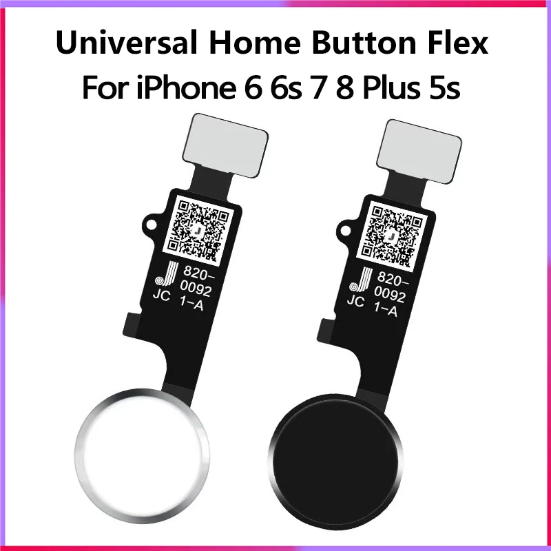 

JC Universal Home Button For iPhone 7 8 Plus 7G 8G SE 2020 Flex Menu Keypad Return On Off Function No Touch ID Fingerprint YF