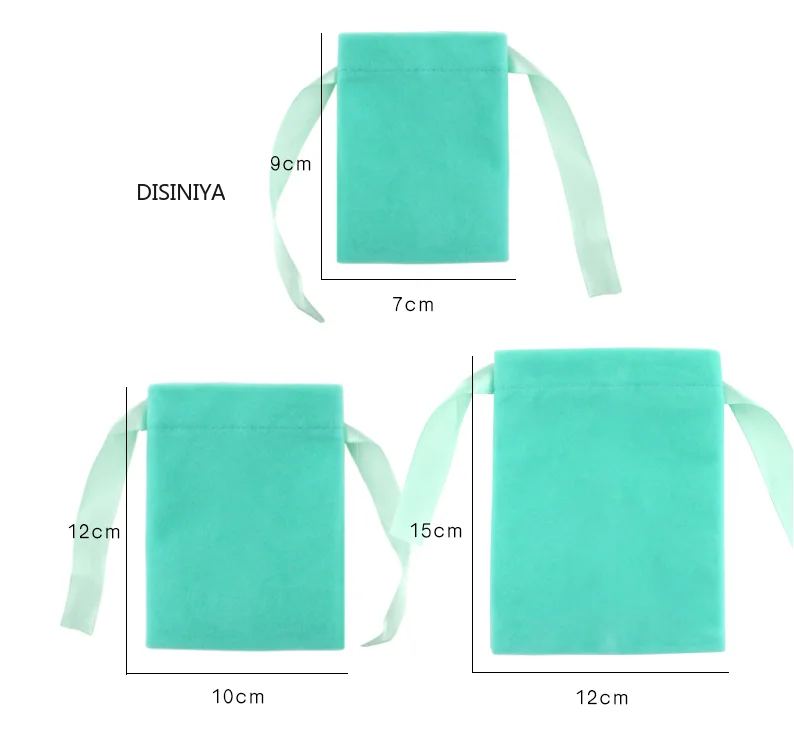 

High Quality Customized Velvet Microfiber Velvet Pouch Bag for Jewelry 10*12 100psc