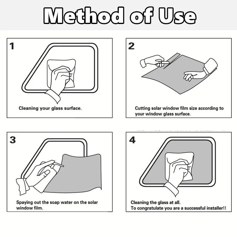 6m Roll Black Car Window Tint Film Uv Home VLT 50% Solar Glass Sticker Auto Nano Ceramic Foil | Автомобили и мотоциклы