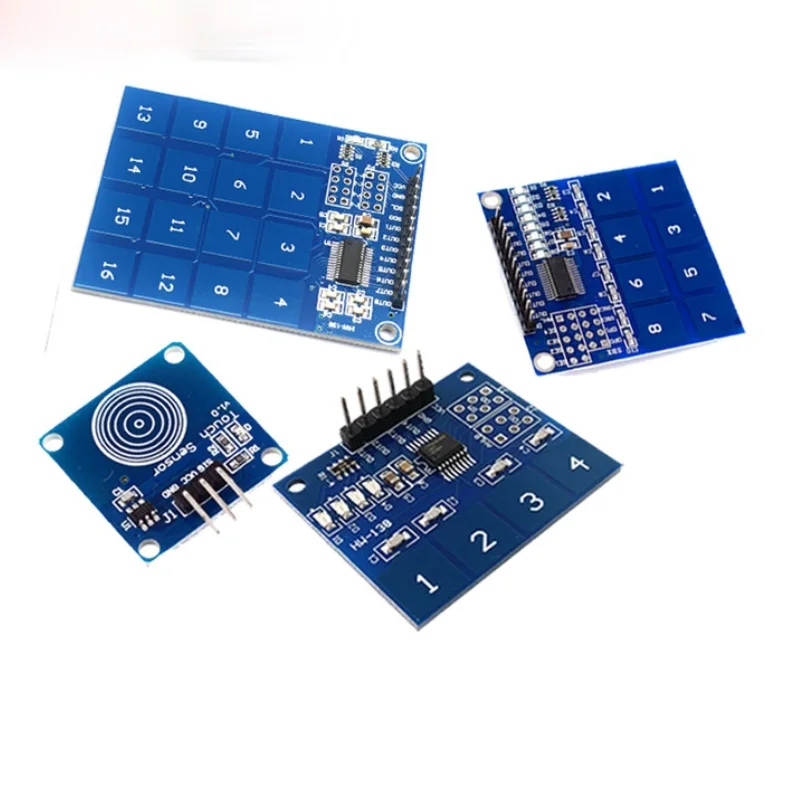 

TTP223/229/226/224 Digital Touch Sensor Module 16/8/4/1 Capacitive Touch Switch